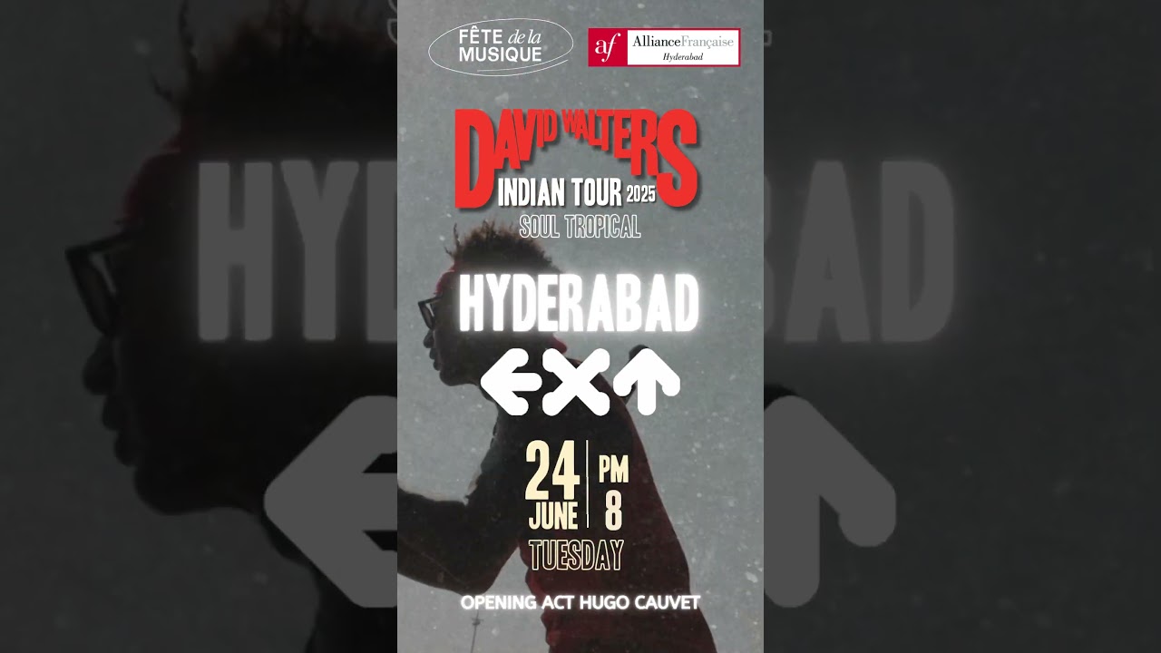 David Walters in Hyderabad