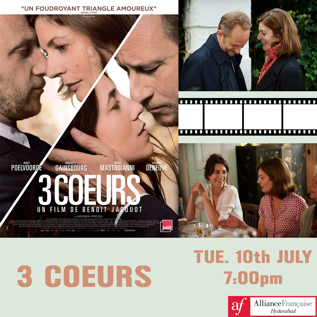 CINECLUB - 3 COEURS - JULY 10th