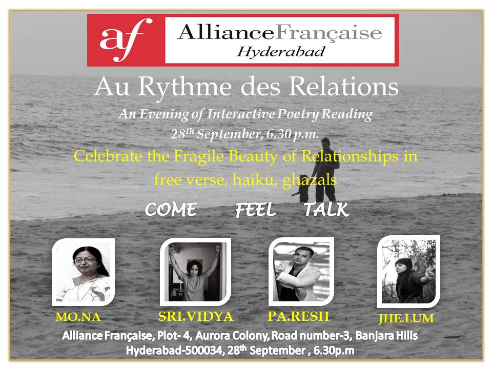 Au Rythme des Relations - Poetry Reading - September 28