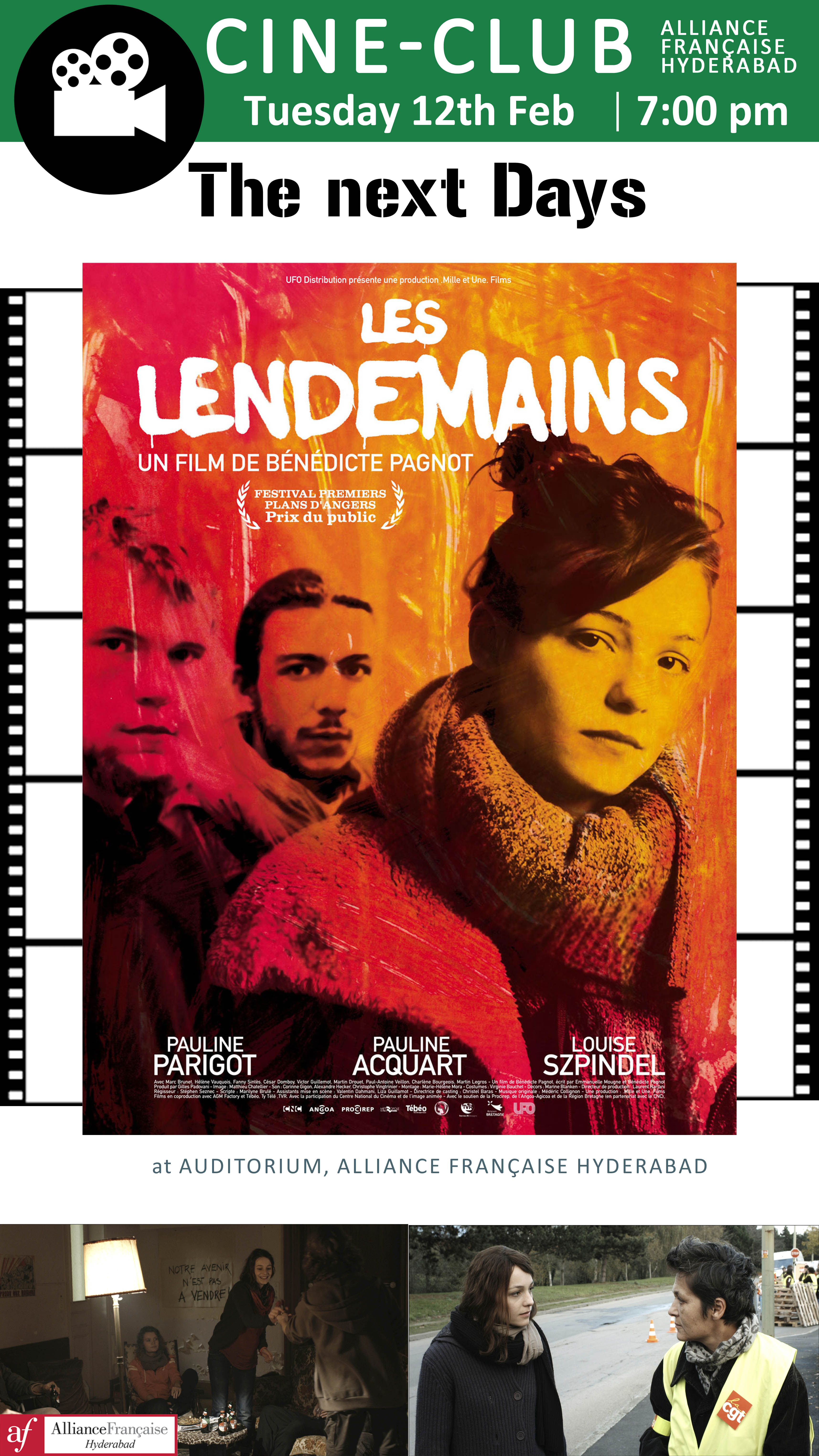 Ciné-Club - Les Lendemains (The Next Days)  -  March 12th