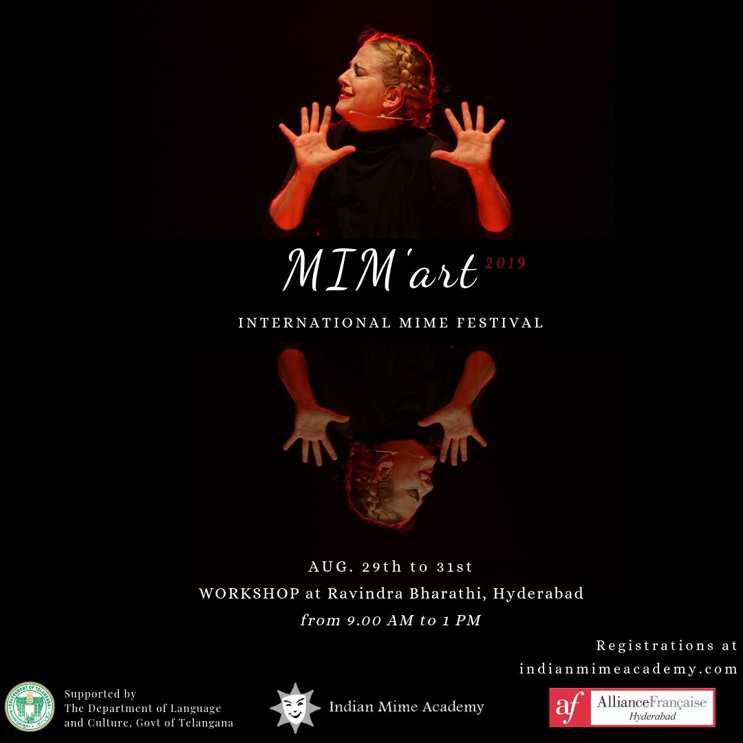 MIM'art - International Mime Workshop 2019 - August 29th to 31st