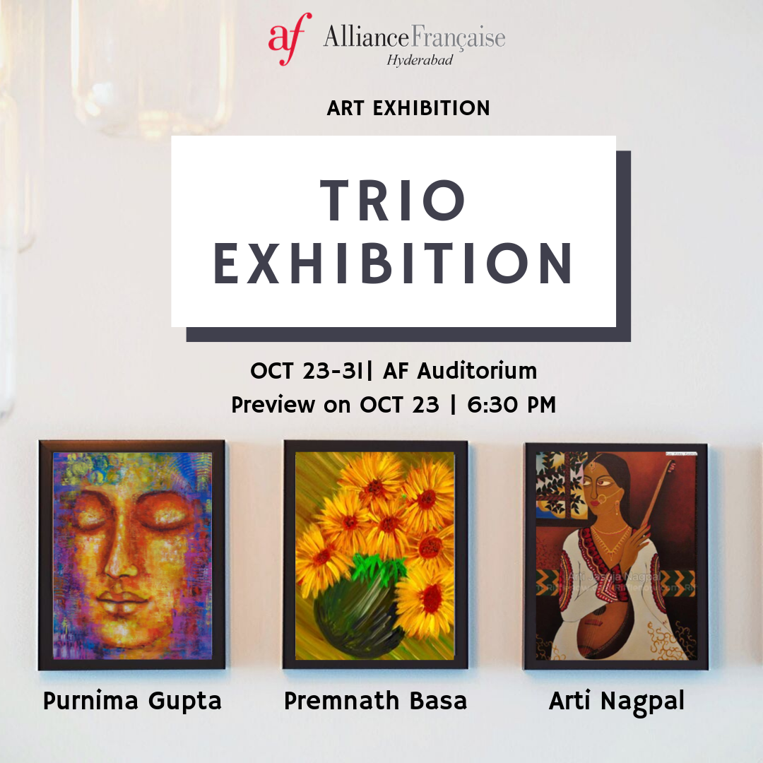 Trio Art exhibition - Panchatatva - Purnima Gupta, Arti Nagpal, Premnath Basa - Oct 23 to 31