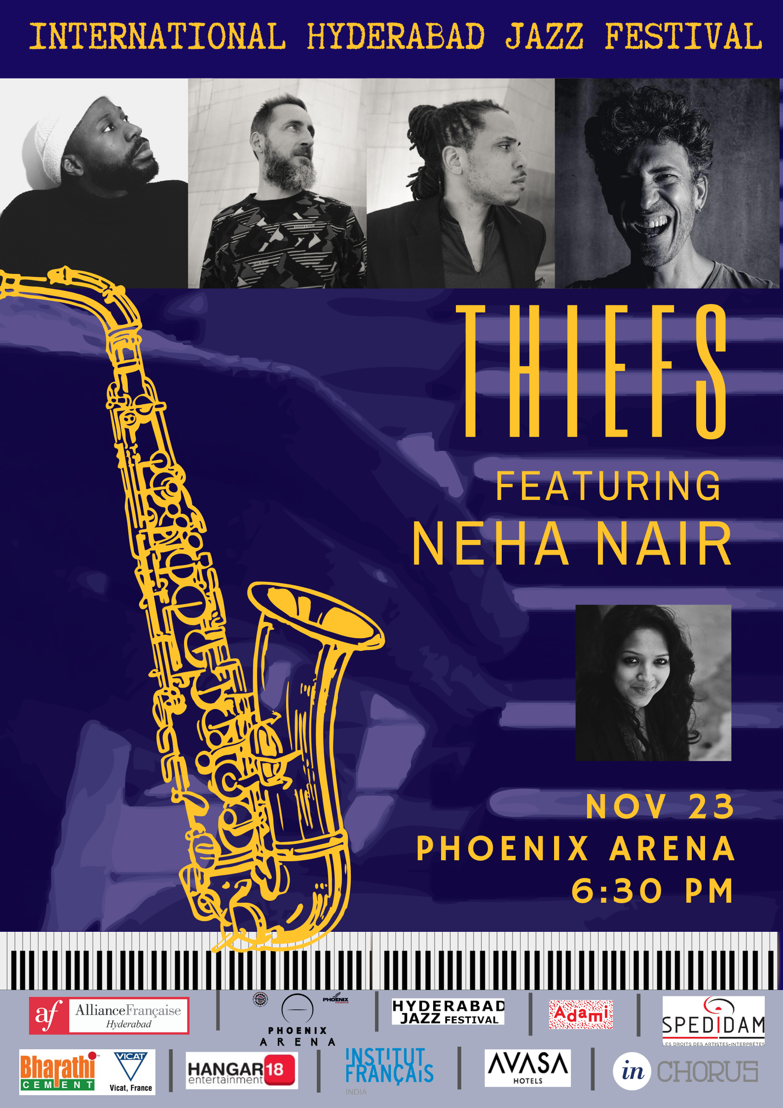 Thiefs, featuring Neha Nair – Live