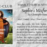 Ciné-Club | Sophie's Misfortunes (2016) | March 7
