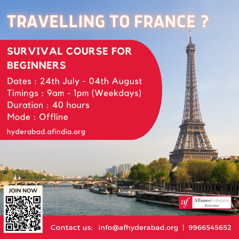 Survival Course Alliance Française Hyderabad